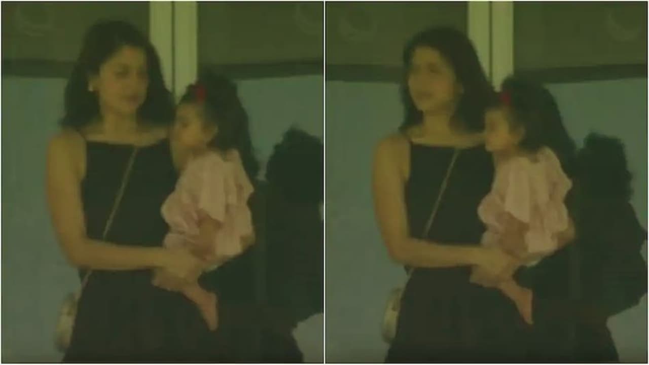 IND Vs SA: मैच के दौरान पहली बार नजर आई विराट कोहली और अनुष्का शर्मा की बेटी वामिका