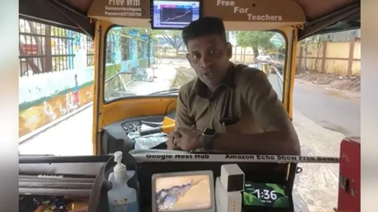 Viral Video : 'ഇനിയെന്ത് വേണം, എല്ലാം ഉള്ളൊരു സവാരി; ഇത് ഒന്നൊന്നര ഓട്ടോറിക്ഷ തന്നെ