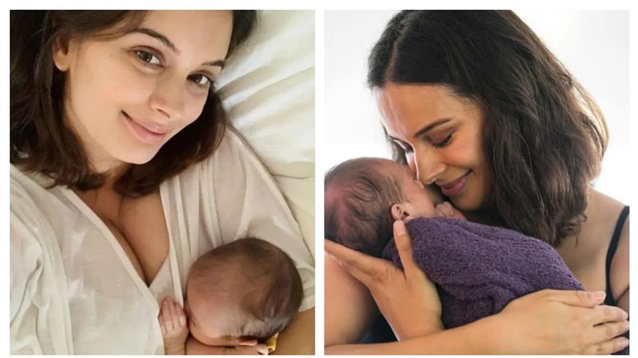 Evelyn Sharma : স্তনযুগল বার করে ব্রেস্ট ফিডিং করাচ্ছেন ইভলিন, কটাক্ষের জবাব দিলেন রণবীরের নায়িকা Evelyn Sharma : স্তনযুগল বার করে ব্রেস্ট ফিডিং করাচ্ছেন ইভলিন, কটাক্ষের জবাব দিলেন রণবীরের নায়িকা