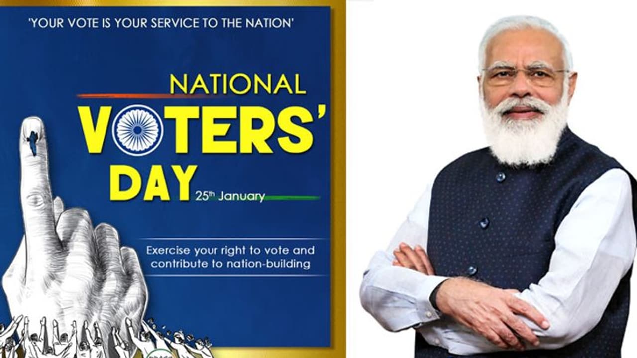 राष्ट्रीय मतदाता दिवस पर PM मोदी ने नपो एप के जरिये भाजपा कार्यकर्ताओं से की बातचीत, 75% वोटिंग की अपील राष्ट्रीय मतदाता दिवस पर PM मोदी ने नपो एप के जरिये भाजपा कार्यकर्ताओं से की बातचीत, 75% वोटिंग की अपील