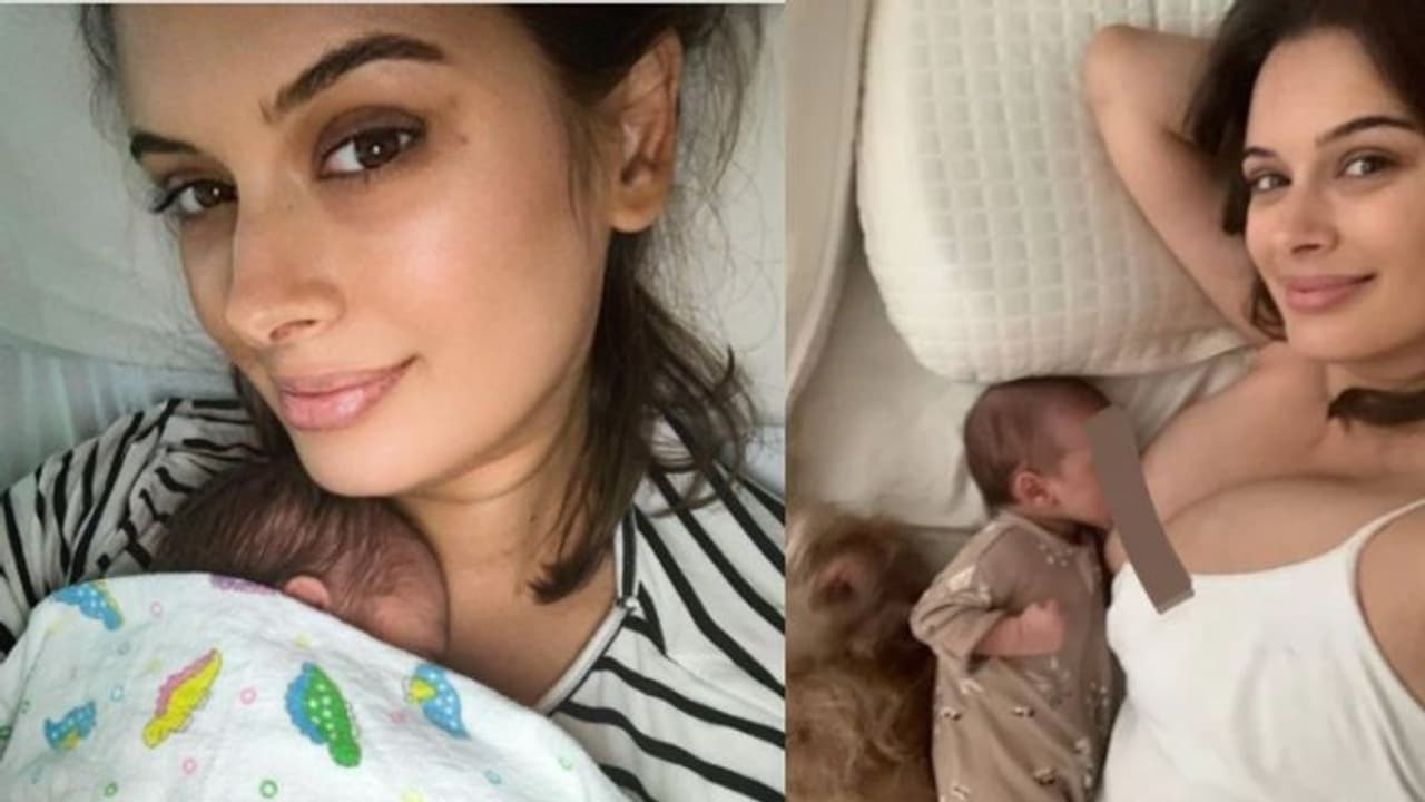 Evelyn Sharma Breastfeeding Pic: മുലയൂട്ടുന്ന ചിത്രത്തെ ട്രോളിയവർക്ക് മറുപടിയുമായി ഈവ്ലിൻ ശർമ