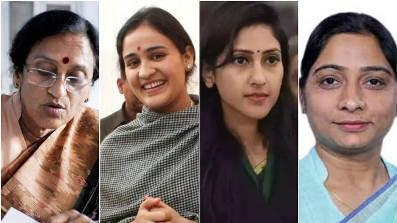 UP Elections 2022 : മറ്റ് പാർട്ടികളിൽനിന്നെത്തി, ബിജെപിയുടെ വനിതാ വിഭാഗത്തിന് ചിറക് നൽകുന്നവർ.... UP Elections 2022 : മറ്റ് പാർട്ടികളിൽനിന്നെത്തി, ബിജെപിയുടെ വനിതാ വിഭാഗത്തിന് ചിറക് നൽകുന്നവർ....