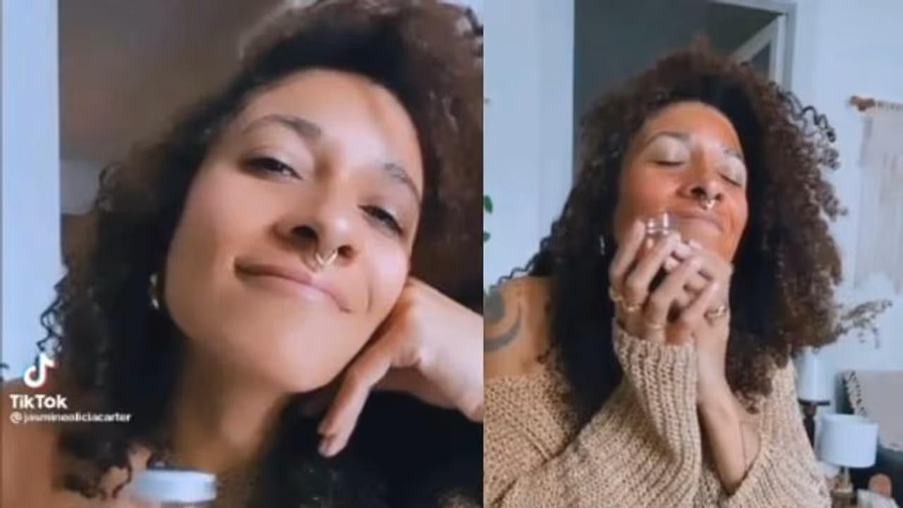 Jasmine Alicia Carter : ആർത്തവരക്തംകൊണ്ട് ഫേസ്മാസ്ക്, കുടിക്കുകയും ചെയ്യുന്നു, സൗന്ദര്യം കൂടിയെന്ന് യുവതി Jasmine Alicia Carter : ആർത്തവരക്തംകൊണ്ട് ഫേസ്മാസ്ക്, കുടിക്കുകയും ചെയ്യുന്നു, സൗന്ദര്യം കൂടിയെന്ന് യുവതി