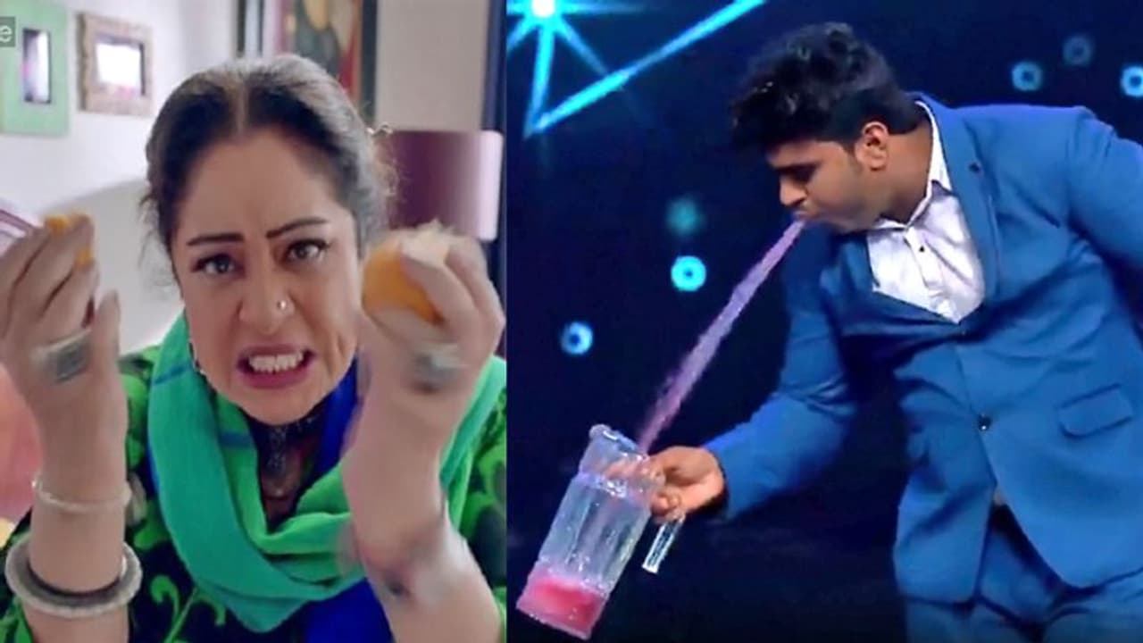 Indias Got Talent:कंटेस्टेंट का टैलेंट देख भड़कीं किरण खेर, कहा दूर फिटे मुंह, 200 रुपए में उल्टियां बेच रहा Indias Got Talent:कंटेस्टेंट का टैलेंट देख भड़कीं किरण खेर, कहा दूर फिटे मुंह, 200 रुपए में उल्टियां बेच रहा