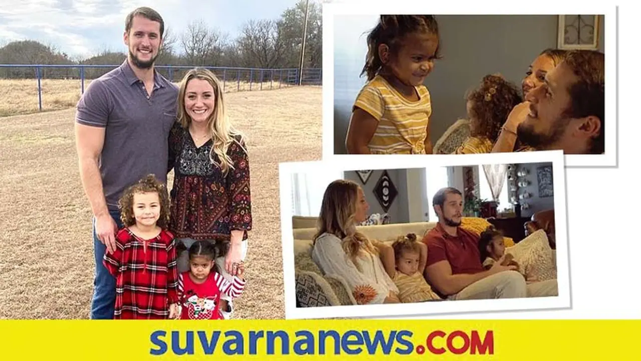 2 ವರ್ಷ ಕಾದು, ಶ್ರವಣ ದೋಷ ಇರೋ ಭಾರತೀಯ ಮಗುವನ್ನು ದತ್ತು ಪಡೆದ ಅಮೆರಿಕನ್ ದಂಪತಿ 2 ವರ್ಷ ಕಾದು, ಶ್ರವಣ ದೋಷ ಇರೋ ಭಾರತೀಯ ಮಗುವನ್ನು ದತ್ತು ಪಡೆದ ಅಮೆರಿಕನ್ ದಂಪತಿ