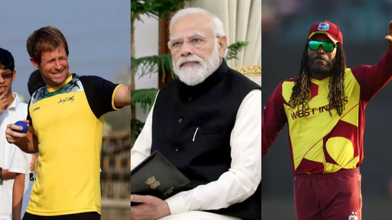Narendra Modi writes to Chris Gayle, Jonty Rhodes on Republic Day; celebrates "profound connection" with India