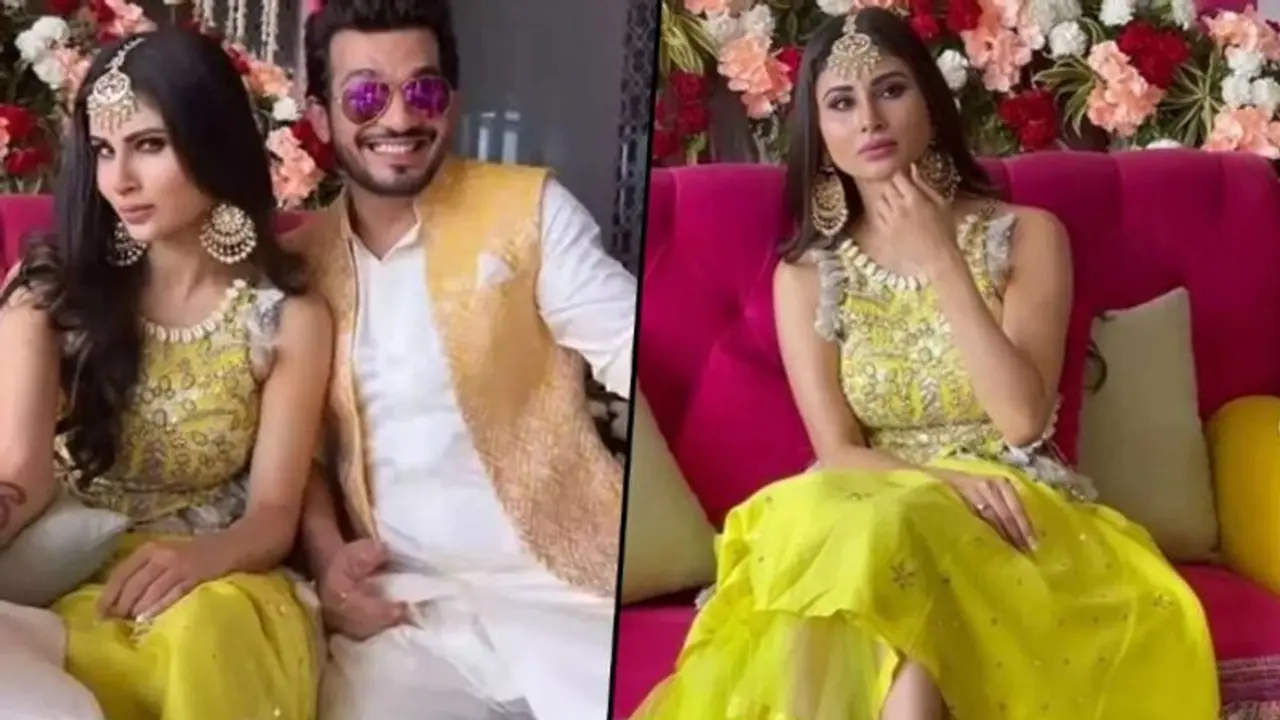Mouni Roy wedding update: Inside pictures of haldi and mehendi ceremonies held in Goa