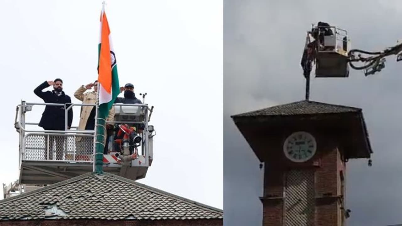 Republic Day 2022: ৩০ বছর পর শ্রীনগরের লালচকে উড়ল দেশের জাতীয় পতাকা, উৎসবের মেজাজ কাশ্মীরে Republic Day 2022: ৩০ বছর পর শ্রীনগরের লালচকে উড়ল দেশের জাতীয় পতাকা, উৎসবের মেজাজ কাশ্মীরে