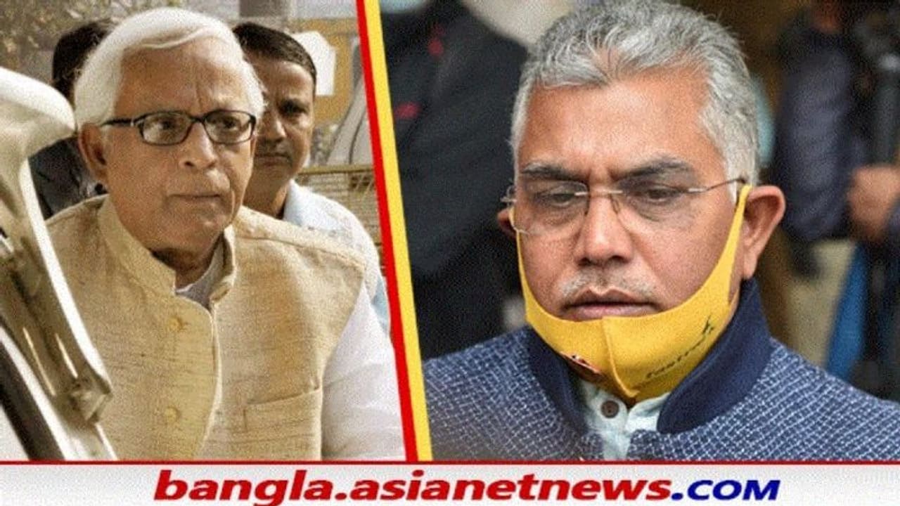 Dilip Ghosh:'কমিউনিস্টরা কাউকে ওপরে উঠতে দেয়নি, বুদ্ধদেবকেও পদ্মশ্রী নিতে দিল না', বিস্ফোরক দিলীপ