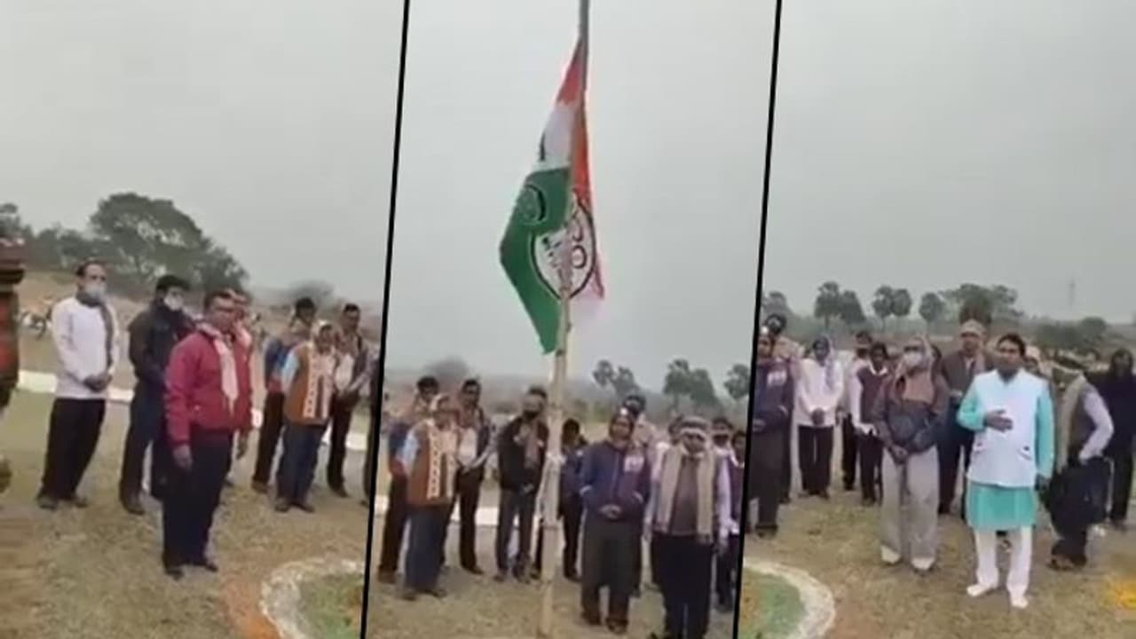 'Shameful, unfortunate': BJP's Suvendu Adhikari slams TMC for unfurling party flag on Republic Day 'Shameful, unfortunate': BJP's Suvendu Adhikari slams TMC for unfurling party flag on Republic Day