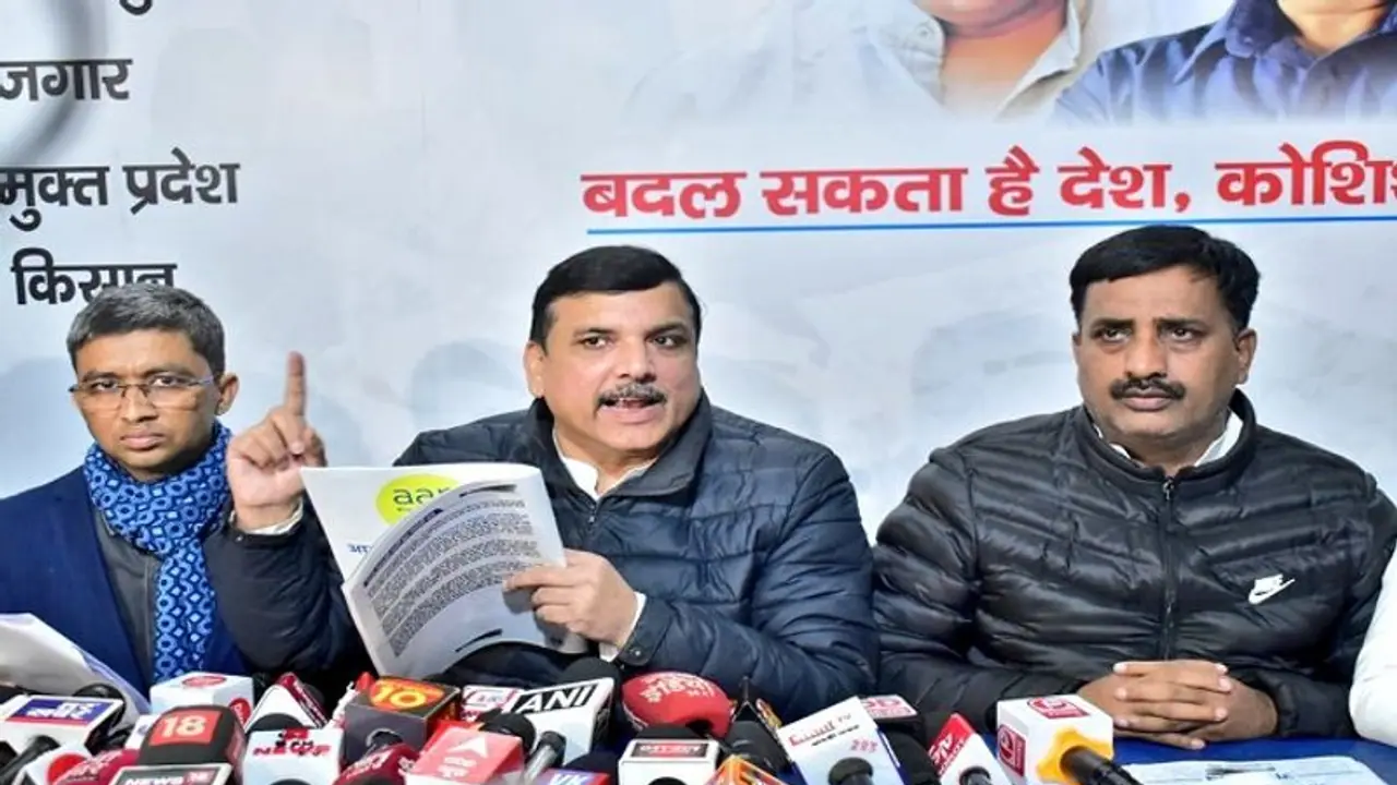 यूपी चुनाव 2022: आम आदमी पार्टी ने जारी किया चुनावी घोषणा पत्र, जानिए 'गारंटी कार्ड' की 25 अहम बातें यूपी चुनाव 2022: आम आदमी पार्टी ने जारी किया चुनावी घोषणा पत्र, जानिए 'गारंटी कार्ड' की 25 अहम बातें