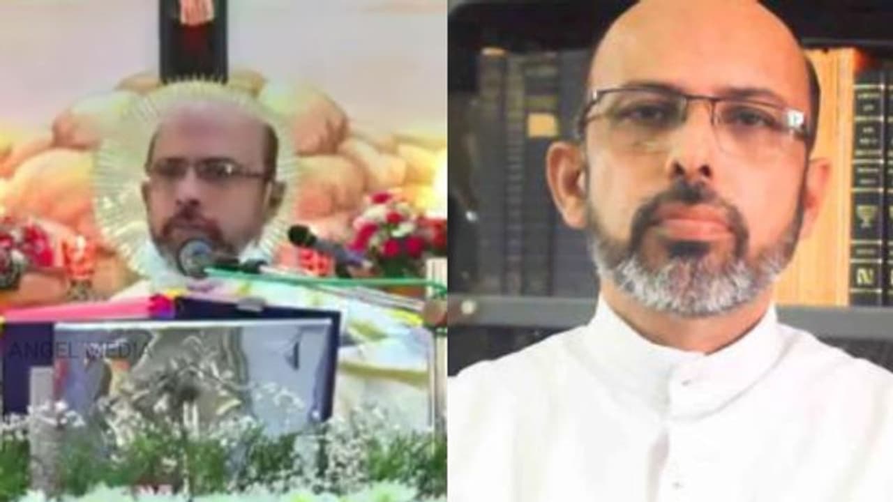 പെരുന്നാള് പ്രസംഗത്തിനിടെ മുസ്ലിം വിരുദ്ധ പരാമര്ശം; വൈദികനെതിരെ പൊലീസ് കേസ് പെരുന്നാള് പ്രസംഗത്തിനിടെ മുസ്ലിം വിരുദ്ധ പരാമര്ശം; വൈദികനെതിരെ പൊലീസ് കേസ്