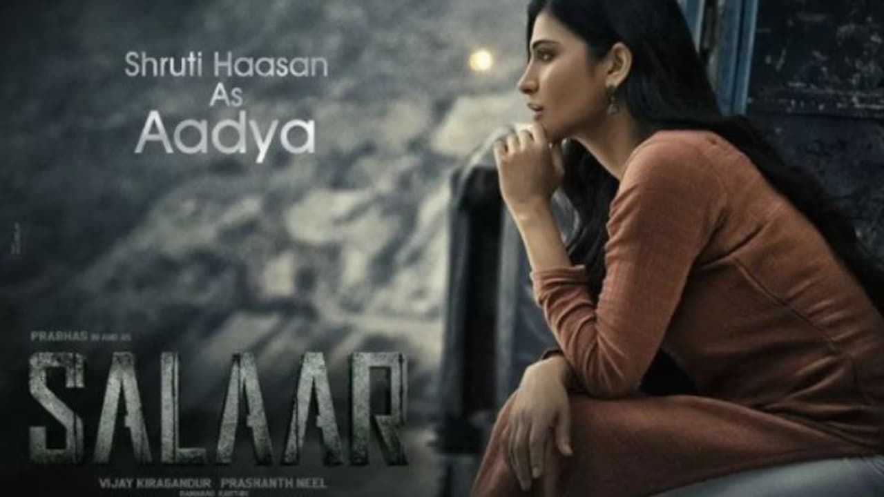 Shruti Haasan : 'സലാറി'ലെ 'ആദ്യ', ചിത്രത്തിലെ നായിക ശ്രുതി ഹാസന് ജന്മദിന ആശംസയുമായി പ്രഭാസ്