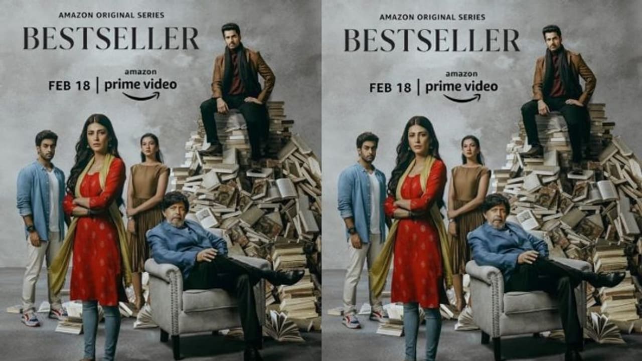 Shruti Haasan : ശ്രുതി ഹാസന്റെ സീരീസ് 'ബെസ്‍റ്റ്‍സെല്ലര്‍' അടുത്തമാസം മുതല്‍