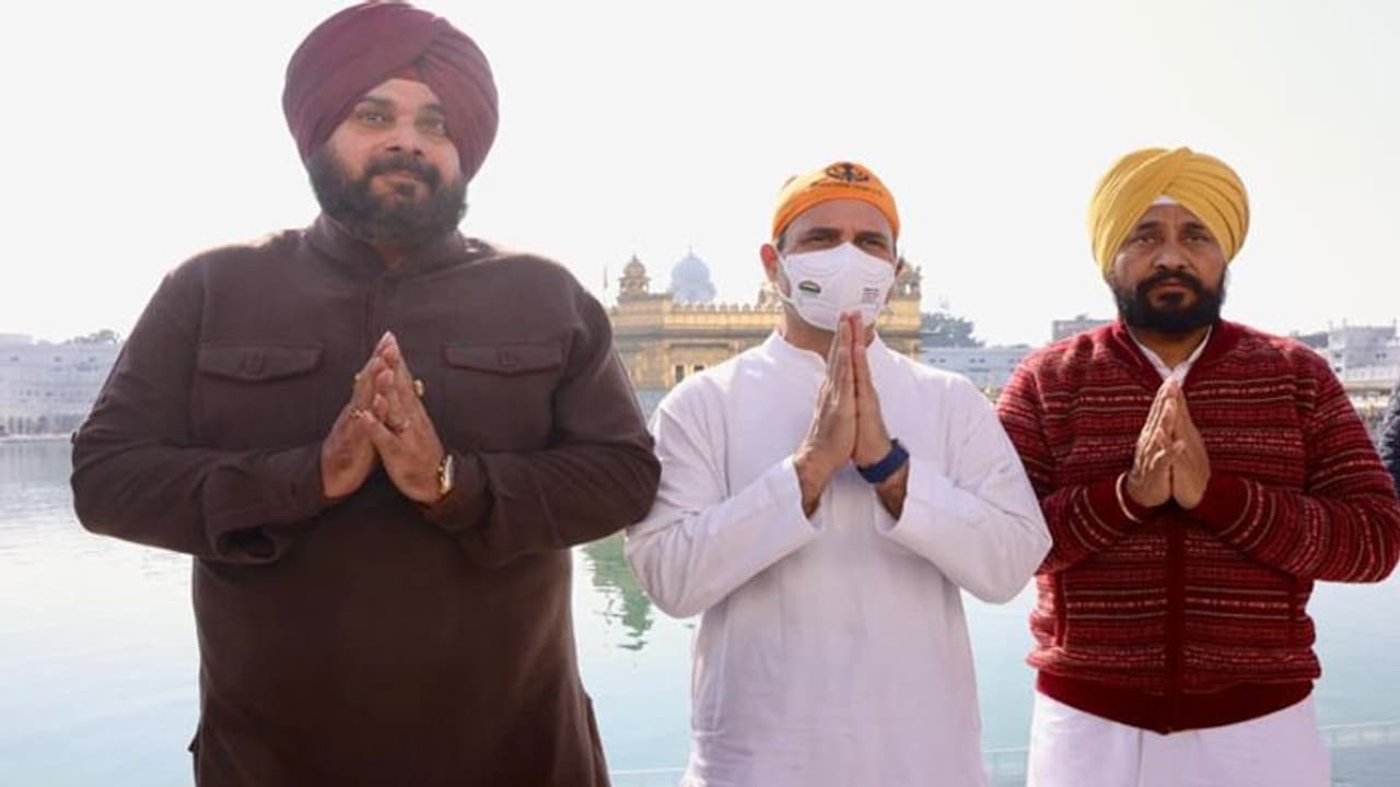 Punjab Election 2022: ‘All will abide’, says Navjot Sidhu as Rahul Gandhi set to announce Congress CM face