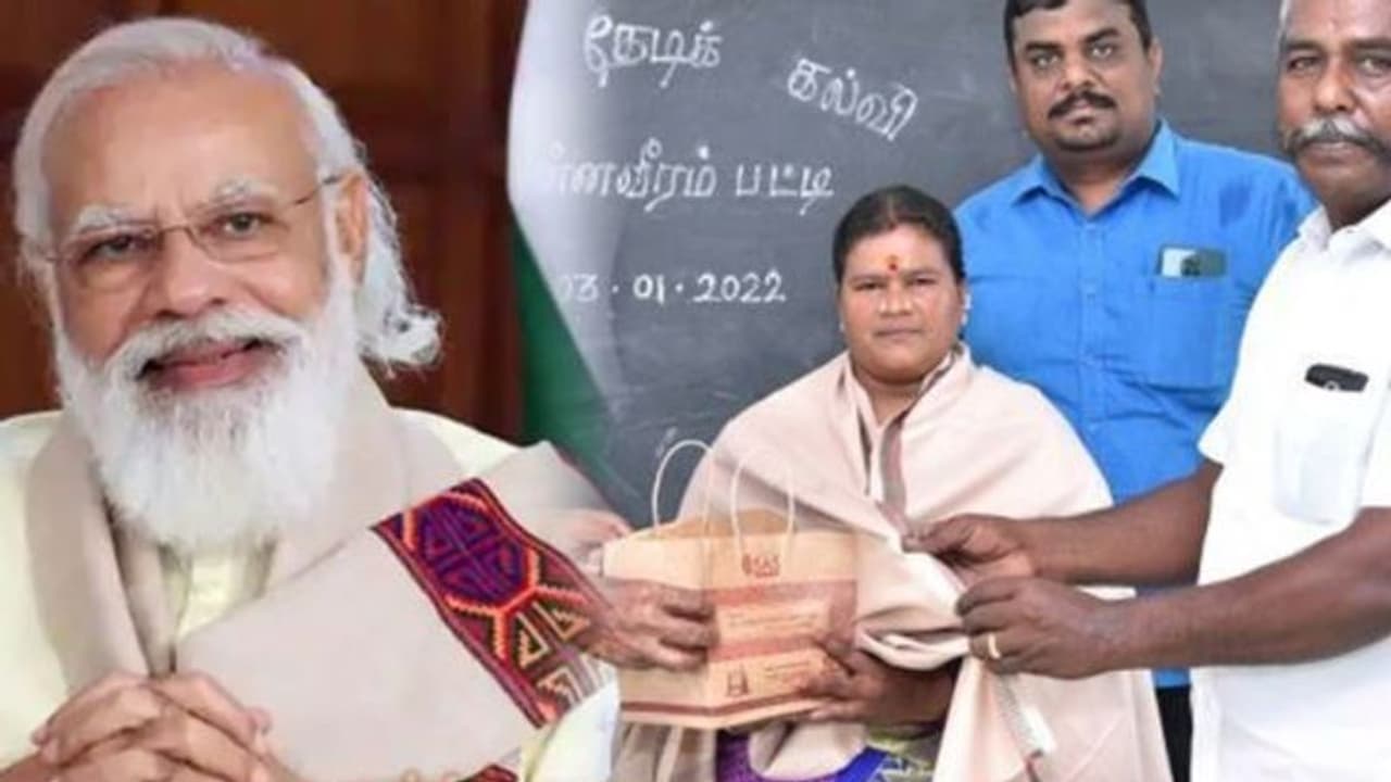 PM Speech: இளநீர் விற்கும் பெண்ணை பாராட்டிய பிரதமர்..நெகழ்ந்து போன தருணம்.. நன்றி சொன்ன தாயம்மாள்.. PM Speech: இளநீர் விற்கும் பெண்ணை பாராட்டிய பிரதமர்..நெகழ்ந்து போன தருணம்.. நன்றி சொன்ன தாயம்மாள்..