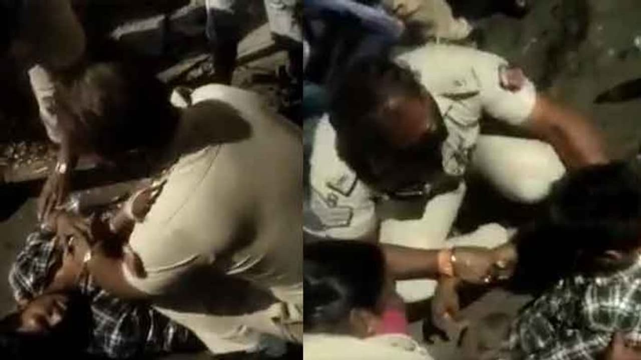 இருசக்கர வாகனம் மோதல்.. முதலுதவி அளித்து இளைஞரின் உயிரை காப்பாற்றிய போலீஸுக்கு குவியும் பாராட்டு.!