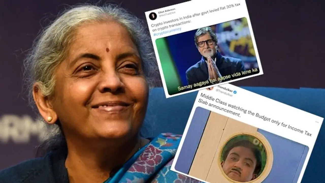 Budget 2022: '30% Tax', 'Middle Class' trends on social media after FM Sitharaman's speech
