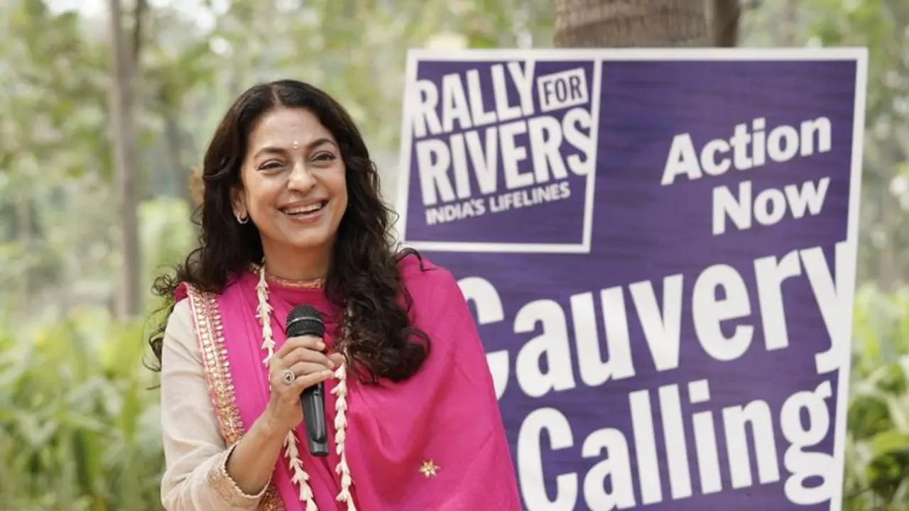 காவேரி கூக்குரல் இயக்கத்தின் வெற்றி இந்தியா முழுவதும் பரவவேண்டும் – ஜூஹி சாவ்லா பெருமிதம்