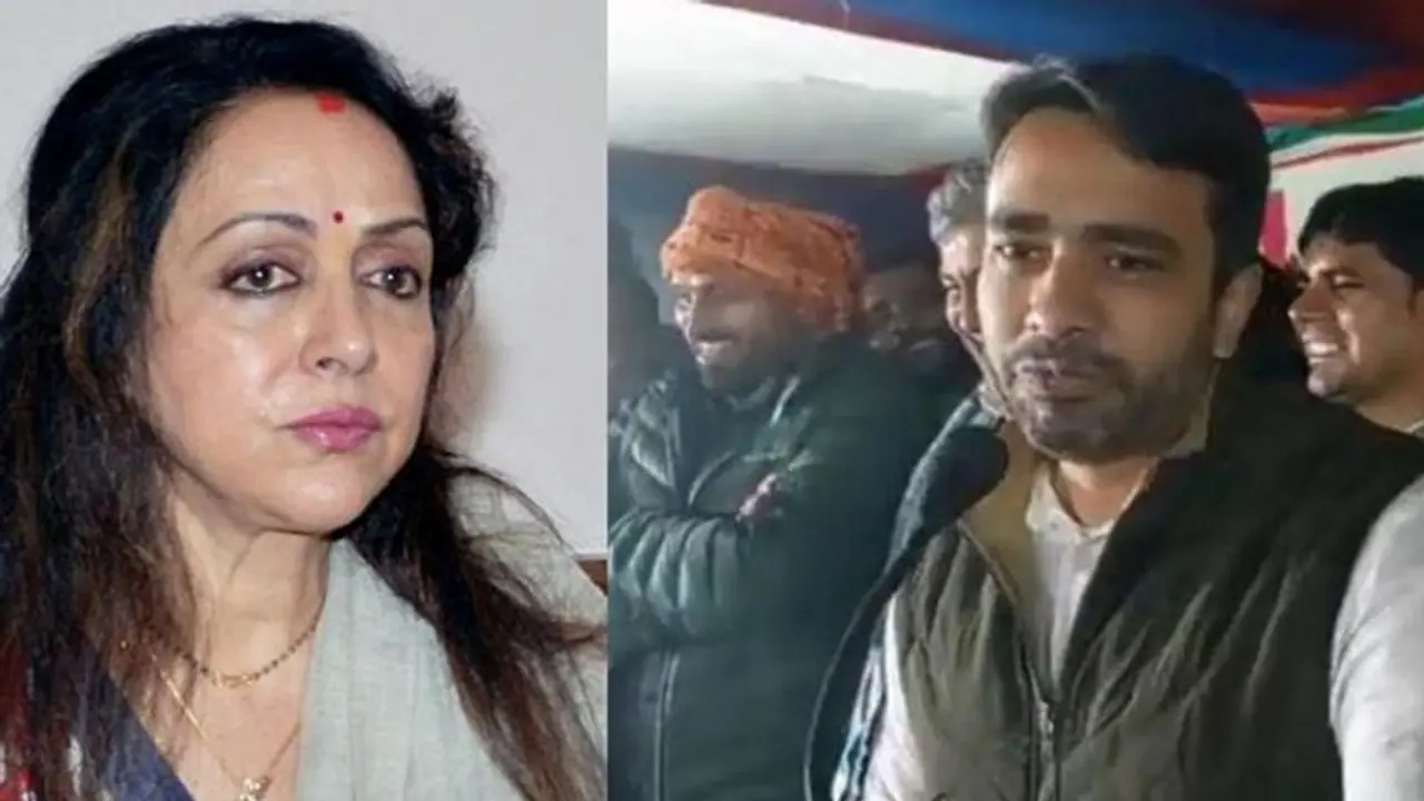 यूपी चुनाव: जयंत चौधरी ने हेमा मालिनी पर की टिप्पणी, केंद्रीय मंत्री बोले 'आपको माफ़ी माँगनी चाहिए' यूपी चुनाव: जयंत चौधरी ने हेमा मालिनी पर की टिप्पणी, केंद्रीय मंत्री बोले 'आपको माफ़ी माँगनी चाहिए'