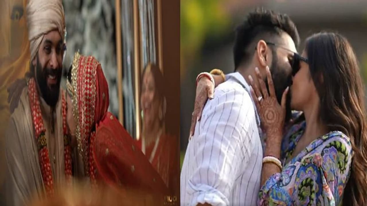 Mauni Roy की बंगाली शादी और पूल पार्टी का Video आया सामने, सबके सामने रोमांटिक हुए कपल Mauni Roy की बंगाली शादी और पूल पार्टी का Video आया सामने, सबके सामने रोमांटिक हुए कपल