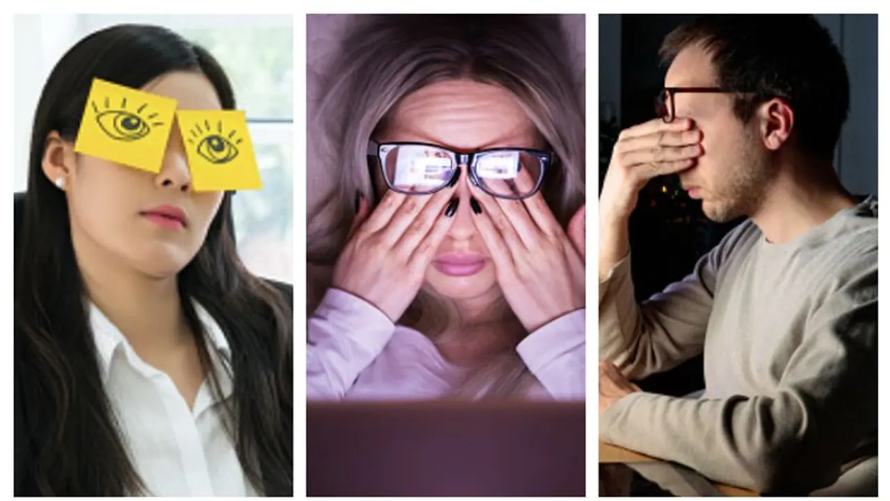 Is WFH stressing your eyes? Watching mobile phone hurting your eyes? Here are 8 tips to reduce the eye strain