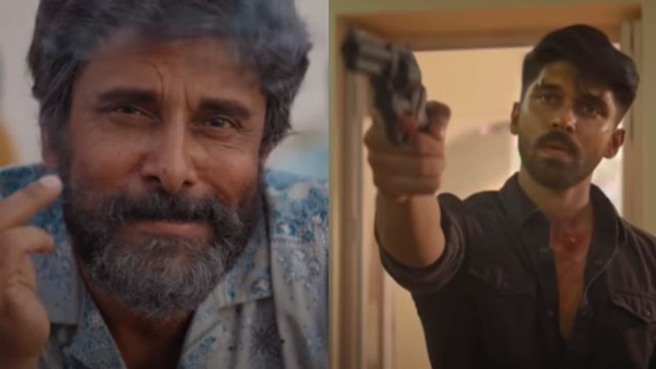 Mahaan Trailer : അധ്യാപകനിൽ നിന്നും ​ഗ്യാങ്സ്റ്ററായ ​‘ഗാന്ധി മഹാൻ'; വിക്രം ധ്രുവ് ചിത്രത്തിന്റെ ട്രെയിലർ