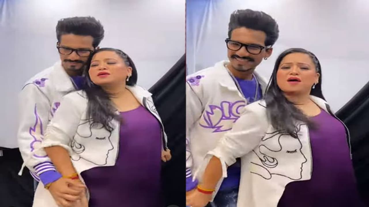 सेट पर गिरते गिरते बचीं प्रेगनेंट Bharti Singh, पति हर्ष लिंबाचिया ने गुस्से में कही ये बात, देखें Video