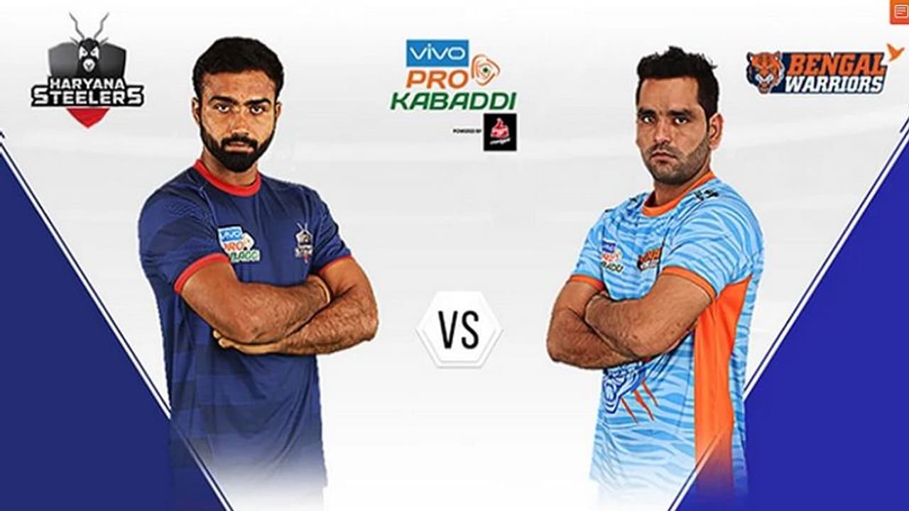 Pro Kabaddi 2022: Haryana Steelers vs Bengal Warriors कौन जीतेगा आज का मैच, जानिए डिटेल Pro Kabaddi 2022: Haryana Steelers vs Bengal Warriors कौन जीतेगा आज का मैच, जानिए डिटेल