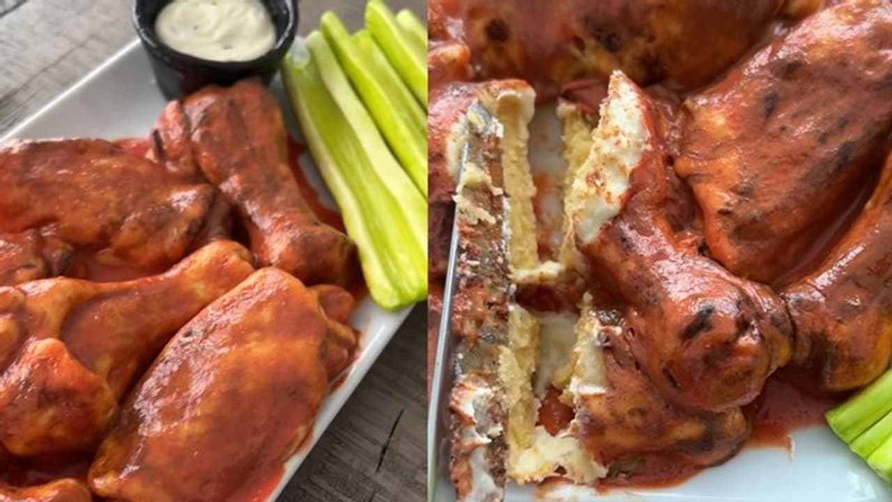 Viral Video : ഭര്‍ത്താവിനെ 'ചിക്കന്‍ വിംഗ്‌സ്' കൊടുത്ത് പറ്റിച്ച് ഭാര്യ; വീഡിയോ...