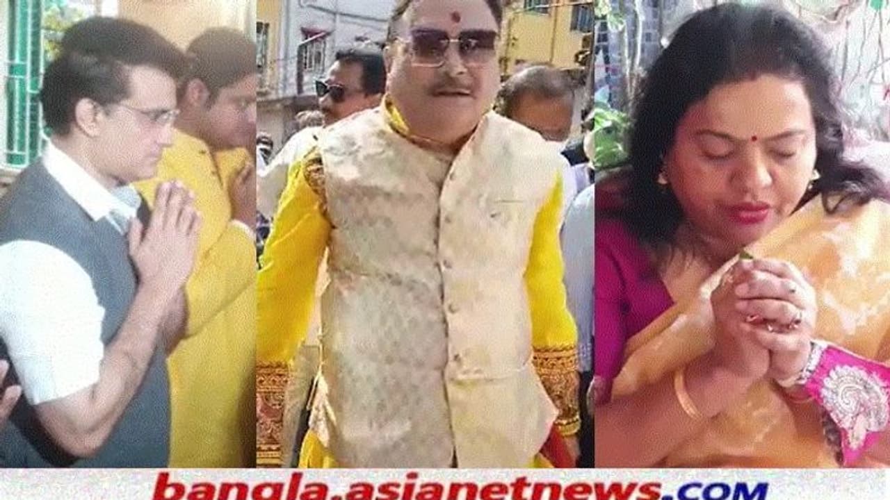 Saraswati Puja 2022 সরস্বতী পুজোয় মাতলেন সৌরভ রত্না মদনরা, বাগদেবীর আরধনায় শহর কলকাতা Saraswati Puja 2022 সরস্বতী পুজোয় মাতলেন সৌরভ রত্না মদনরা, বাগদেবীর আরধনায় শহর কলকাতা