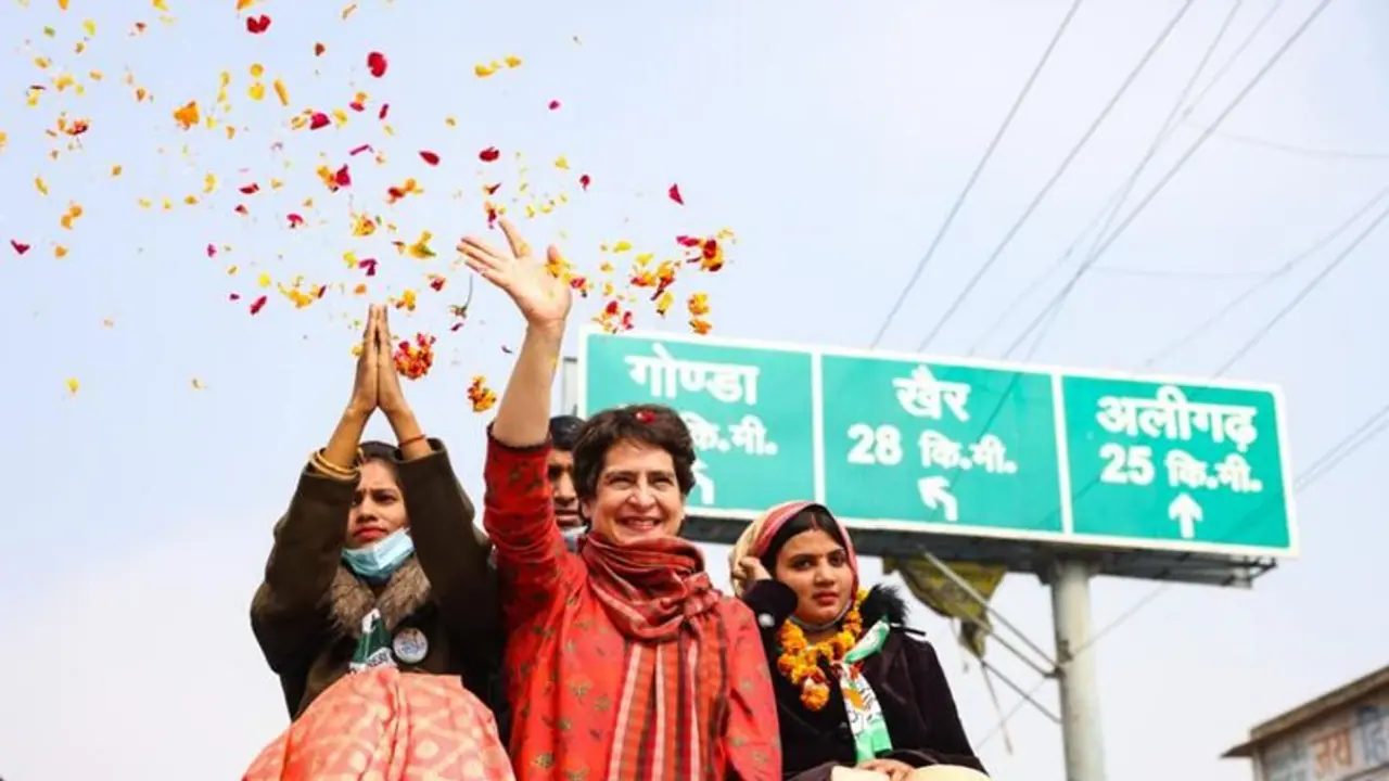 UP Election 2022: Priyanka Gandhi presents Congress’ youth manifesto to BJP worker, here’s what happened next