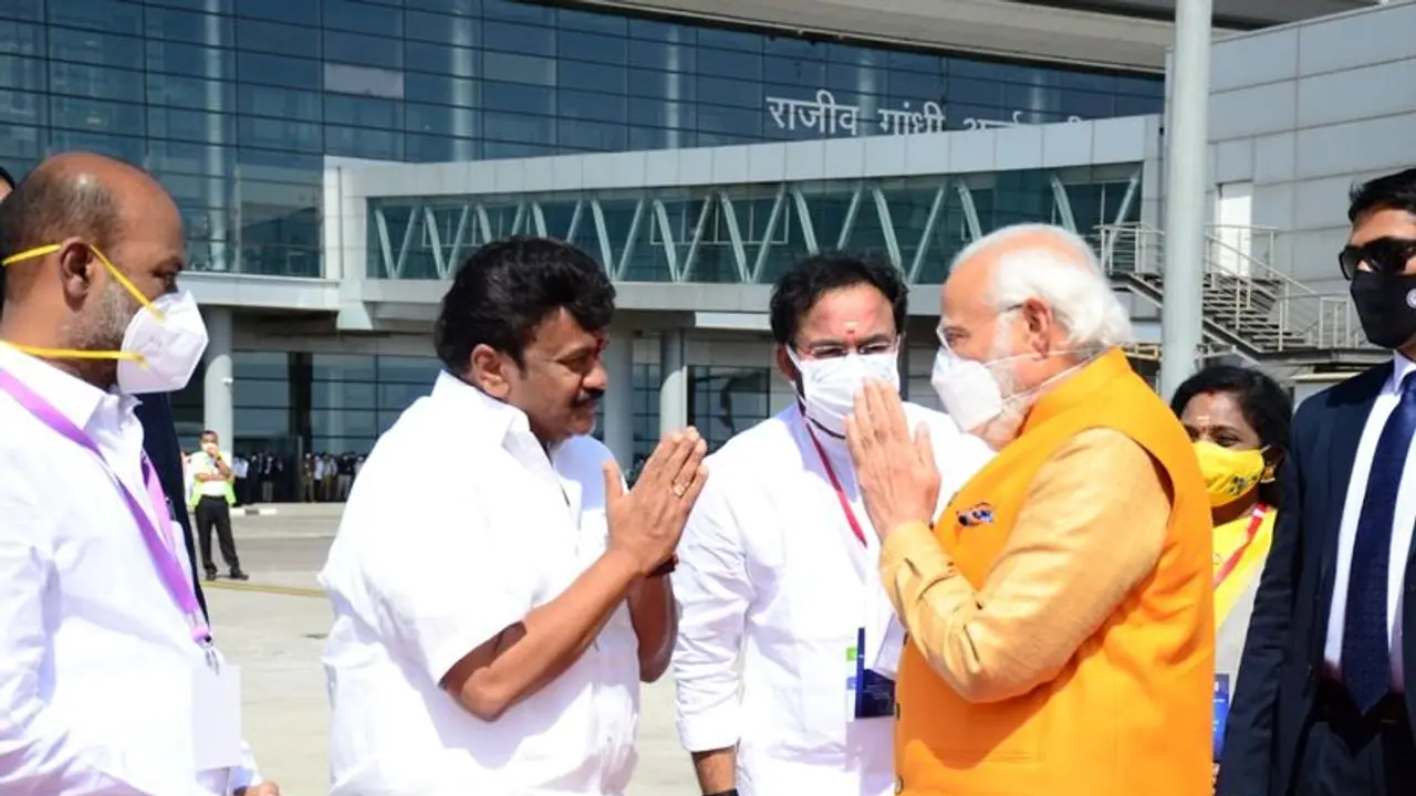 PM Modi के हैदराबाद दौरे पर नदारद रहे CM K.Chandrshekhar Rao, केंद्र सरकार की लगातार कर रहे आलोचना PM Modi के हैदराबाद दौरे पर नदारद रहे CM K.Chandrshekhar Rao, केंद्र सरकार की लगातार कर रहे आलोचना