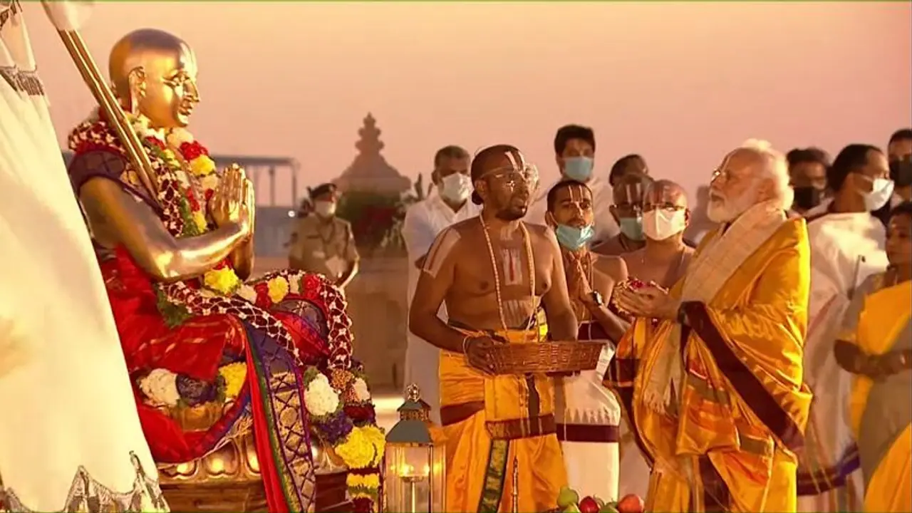 PM Modi unveils ‘Statue of Equality’ in Hyderabad, says 'it will inspire youngsters'