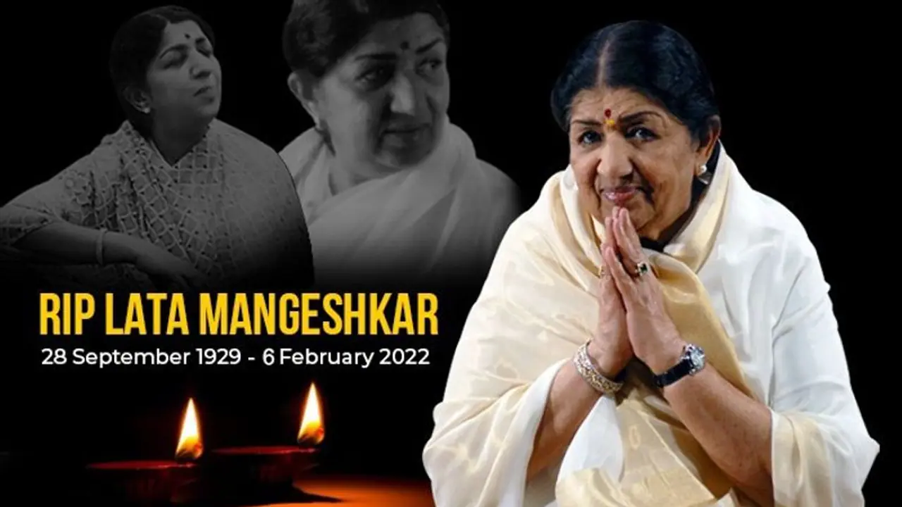 Lata Mangeshkar का देवलोक गमन, पहली बार गाने पर मिले थे इतने रुपए, इस भाषा की फिल्म में दी थी पहली बार आवाज