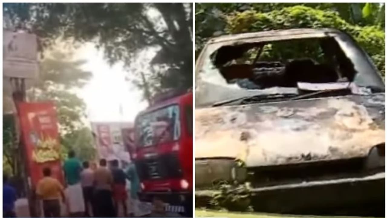 'അടൂര് നഗരസഭയില് ഒരാഴ്ച്ചക്കിടെ മൂന്ന് വാഹനങ്ങള്ക്ക് തീപിടിച്ചു'; അട്ടിമറി സംശയിച്ച് അധികൃതര് 'അടൂര് നഗരസഭയില് ഒരാഴ്ച്ചക്കിടെ മൂന്ന് വാഹനങ്ങള്ക്ക് തീപിടിച്ചു'; അട്ടിമറി സംശയിച്ച് അധികൃതര്