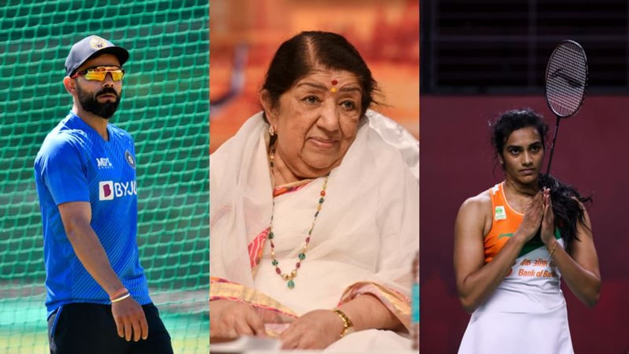 Lata Mangeshkar passes away: ಲತಾ ಮಂಗೇಶ್ಕರ್ ನಿಧನಕ್ಕೆ ಕಂಬನಿ ಮಿಡಿದ ಕ್ರೀಡಾ ಜಗತ್ತು..! Lata Mangeshkar passes away: ಲತಾ ಮಂಗೇಶ್ಕರ್ ನಿಧನಕ್ಕೆ ಕಂಬನಿ ಮಿಡಿದ ಕ್ರೀಡಾ ಜಗತ್ತು..!