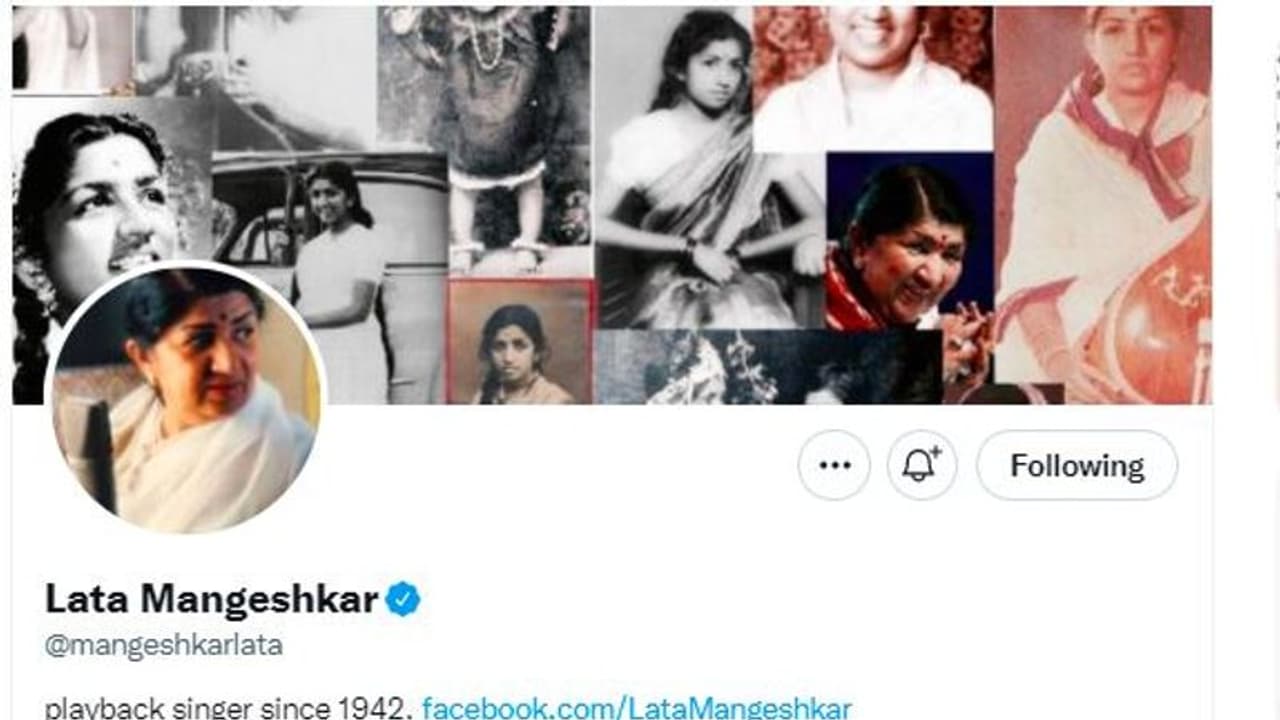 Lata Mangeshkar ट्विटर पर सिर्फ 9 लोगों को करती थीं फॉलो, इस लिस्ट में पीएम मोदी भी शामिल