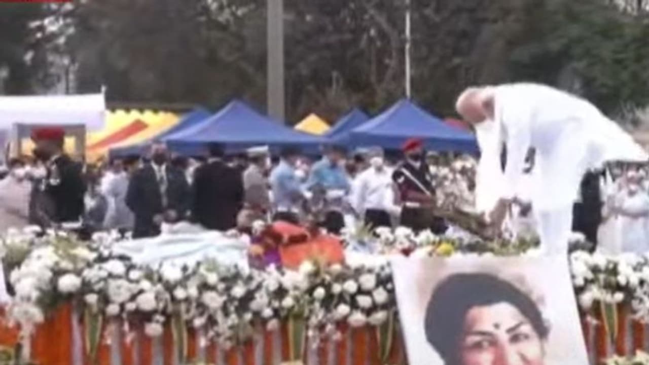 PM Modi, Maharashtra CM Uddhav Thackeray, leaders pay last respects to ‘Melody Queen’ Lata Mangeshkar