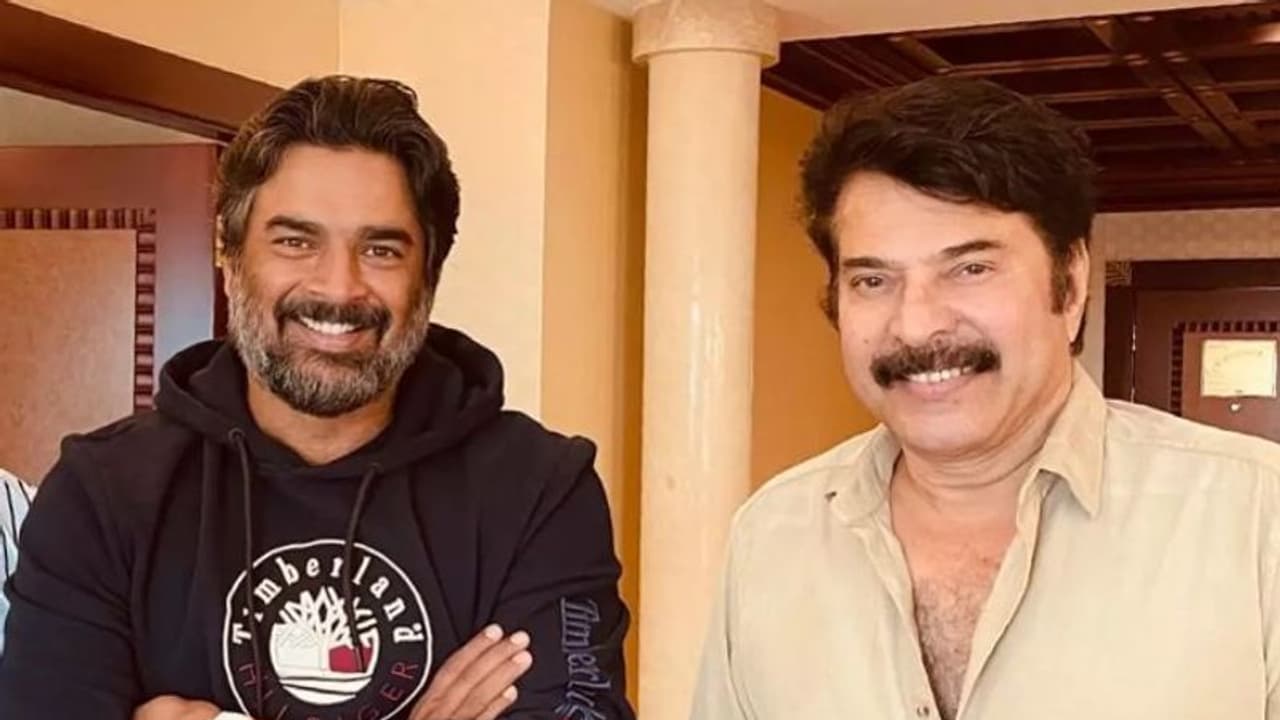 Madhavan Meet Mammootty : മമ്മൂട്ടിയെ സന്ദര്ശിച്ച് മാധവൻ; പുതിയ സിനിമ ഒരുങ്ങുന്നുണ്ടോന്ന് ആരാധകർ Madhavan Meet Mammootty : മമ്മൂട്ടിയെ സന്ദര്ശിച്ച് മാധവൻ; പുതിയ സിനിമ ഒരുങ്ങുന്നുണ്ടോന്ന് ആരാധകർ