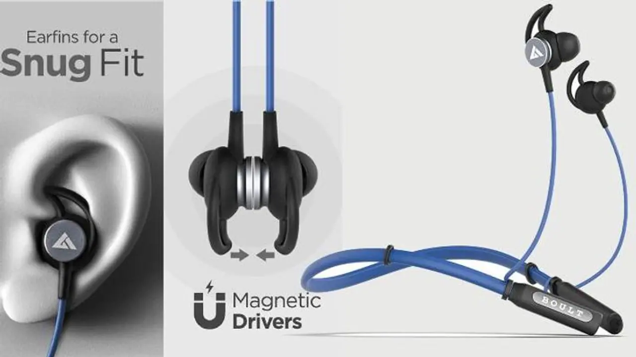 10 நிமிட சார்ஜ் செய்தால் 10 மணி நேர பிளேபேக் ரூ. 999 க்கு போல்ட் நெக்பேண்ட் இயர்போன் அறிமுகம் 10 நிமிட சார்ஜ் செய்தால் 10 மணி நேர பிளேபேக் ரூ. 999 க்கு போல்ட் நெக்பேண்ட் இயர்போன் அறிமுகம்