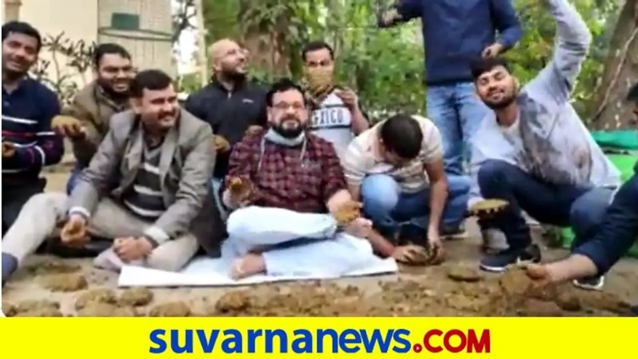 ಸೆಗಣಿಯ ಬೆರಣಿ ಮಾಡಲು ಬನಾರಸ್ ವಿವಿಯಿಂದ ವಿದ್ಯಾರ್ಥಿಗಳಿಗೆ ತರಬೇತಿ