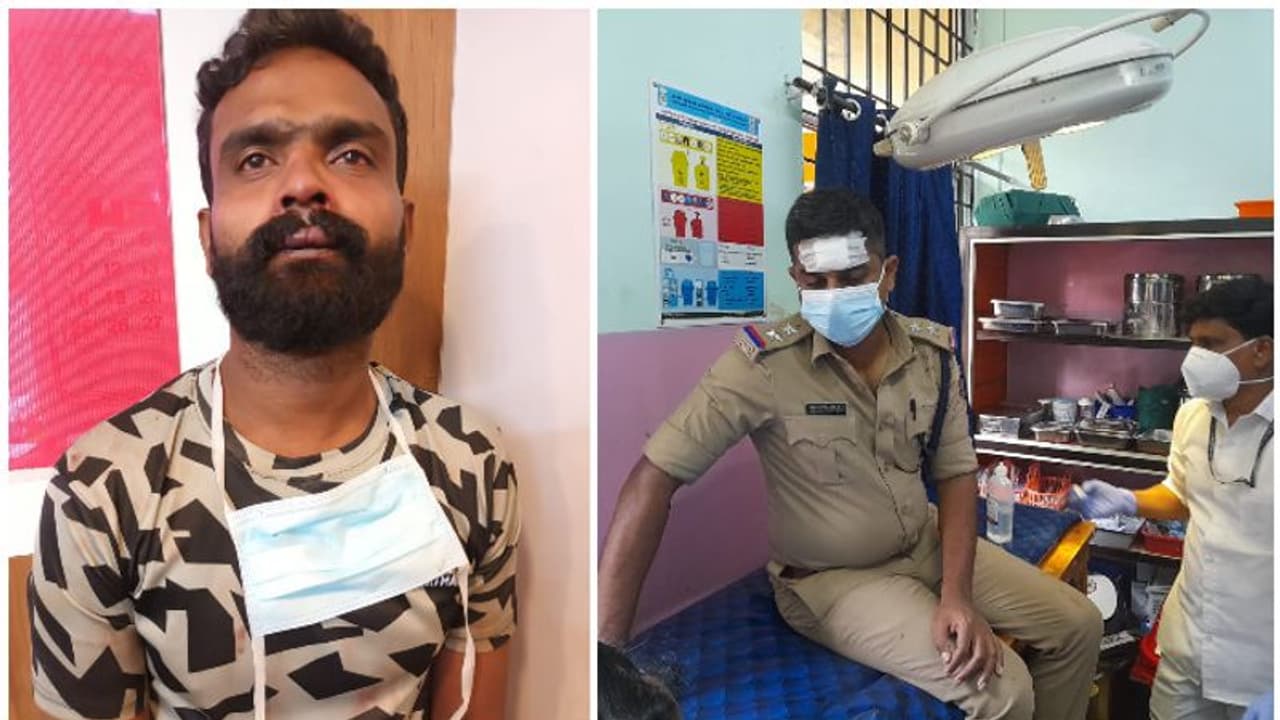 കാസർകോട് അണംകൂരിൽ പൊലീസിന് നേരെ ആക്രമണം; പ്രതി പിടിയില് കാസർകോട് അണംകൂരിൽ പൊലീസിന് നേരെ ആക്രമണം; പ്രതി പിടിയില്