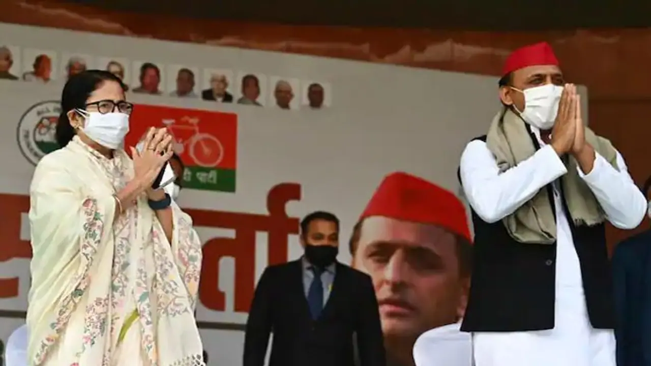 'উত্তরপ্রদেশে হারলে, দেশেও বিজেপি হারবে', লখনউয়ের সভা থেকে দিল্লি জয়ের ডাক মমতার 'উত্তরপ্রদেশে হারলে, দেশেও বিজেপি হারবে', লখনউয়ের সভা থেকে দিল্লি জয়ের ডাক মমতার