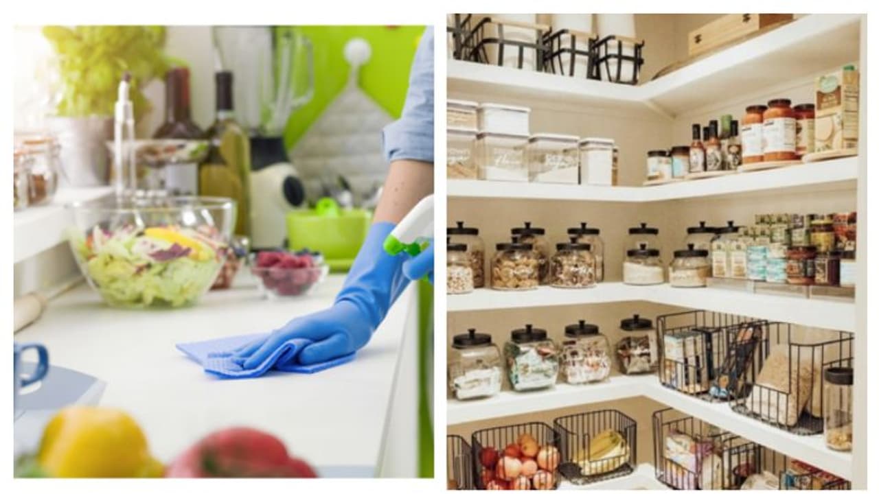 Kitchen organization ideas: உங்கள் சமையலறை ரொம்ப சின்னதா இருக்கா..? பெரிதாக, விசாலமாக காட்ட ஈஸியான 4 டிப்ஸ்..! Kitchen organization ideas: உங்கள் சமையலறை ரொம்ப சின்னதா இருக்கா..? பெரிதாக, விசாலமாக காட்ட ஈஸியான 4 டிப்ஸ்..!