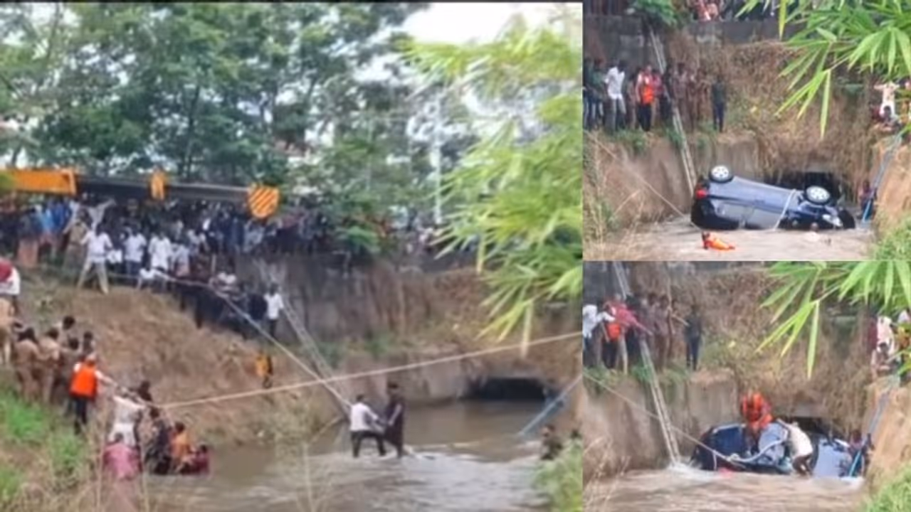 അടൂരിൽ കാർ കാനാലിലേക്ക് മറിഞ്ഞ് മൂന്ന് സ്ത്രീകൾ മരിച്ചു: നാല് പേർക്ക് പരിക്ക് അടൂരിൽ കാർ കാനാലിലേക്ക് മറിഞ്ഞ് മൂന്ന് സ്ത്രീകൾ മരിച്ചു: നാല് പേർക്ക് പരിക്ക്