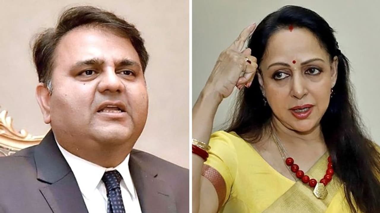 Hijab controversy : इमरान के मंत्री ने ‘हिजाब’ को लेकर मोदी सरकार पर उगला जहर, हेमा मालिनी ने कही ये बात Hijab controversy : इमरान के मंत्री ने ‘हिजाब’ को लेकर मोदी सरकार पर उगला जहर, हेमा मालिनी ने कही ये बात