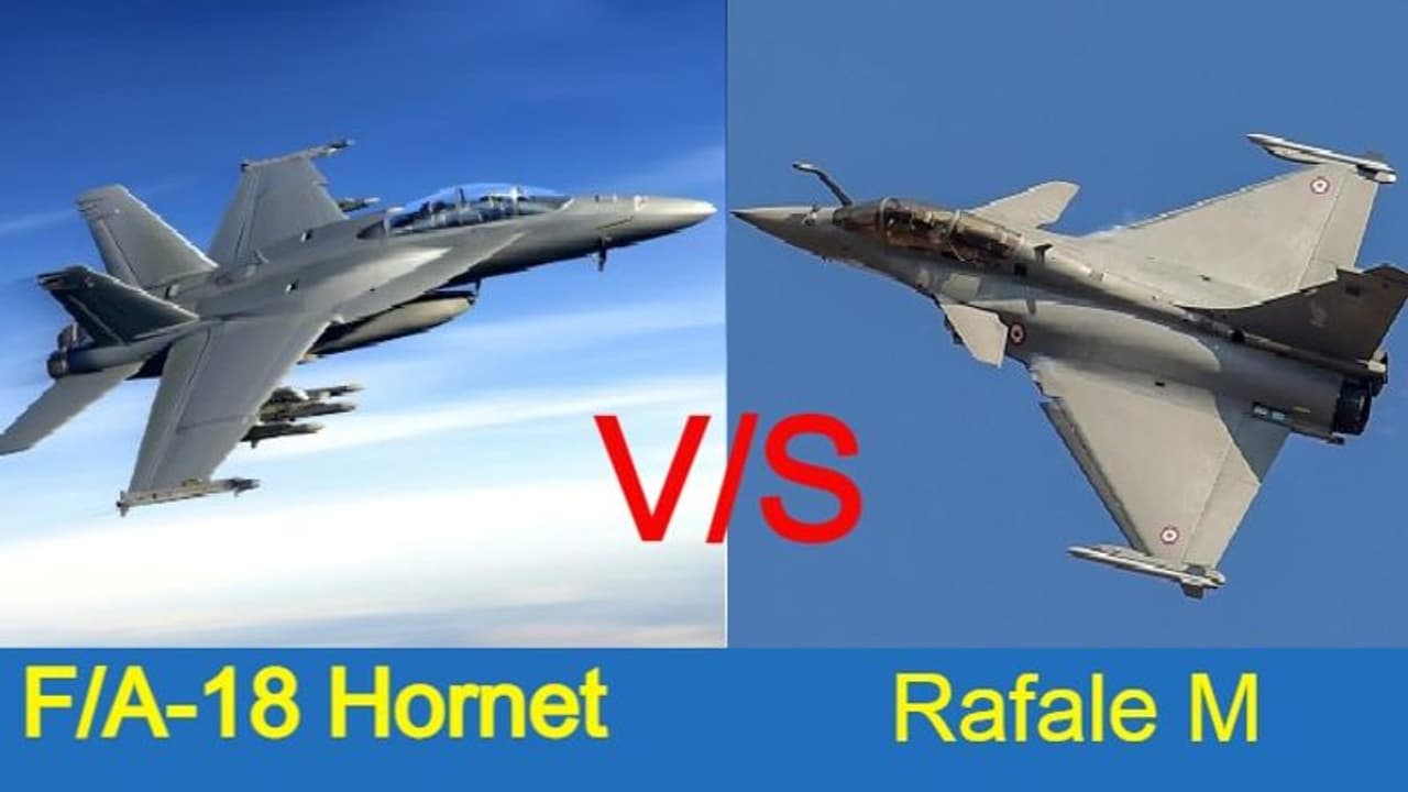Indian Navy में शामिल होने के लिए Rafale और F/A 18 के बीच चल रहा मुकाबला, जानें किसमें है कितना दम Indian Navy में शामिल होने के लिए Rafale और F/A 18 के बीच चल रहा मुकाबला, जानें किसमें है कितना दम