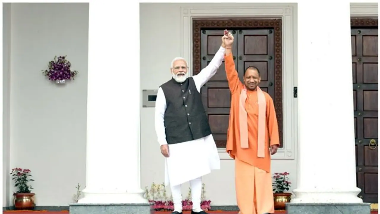 UP Election 2022 Exit Polls project win for Yogi, Opposition says wait for 'surprise'