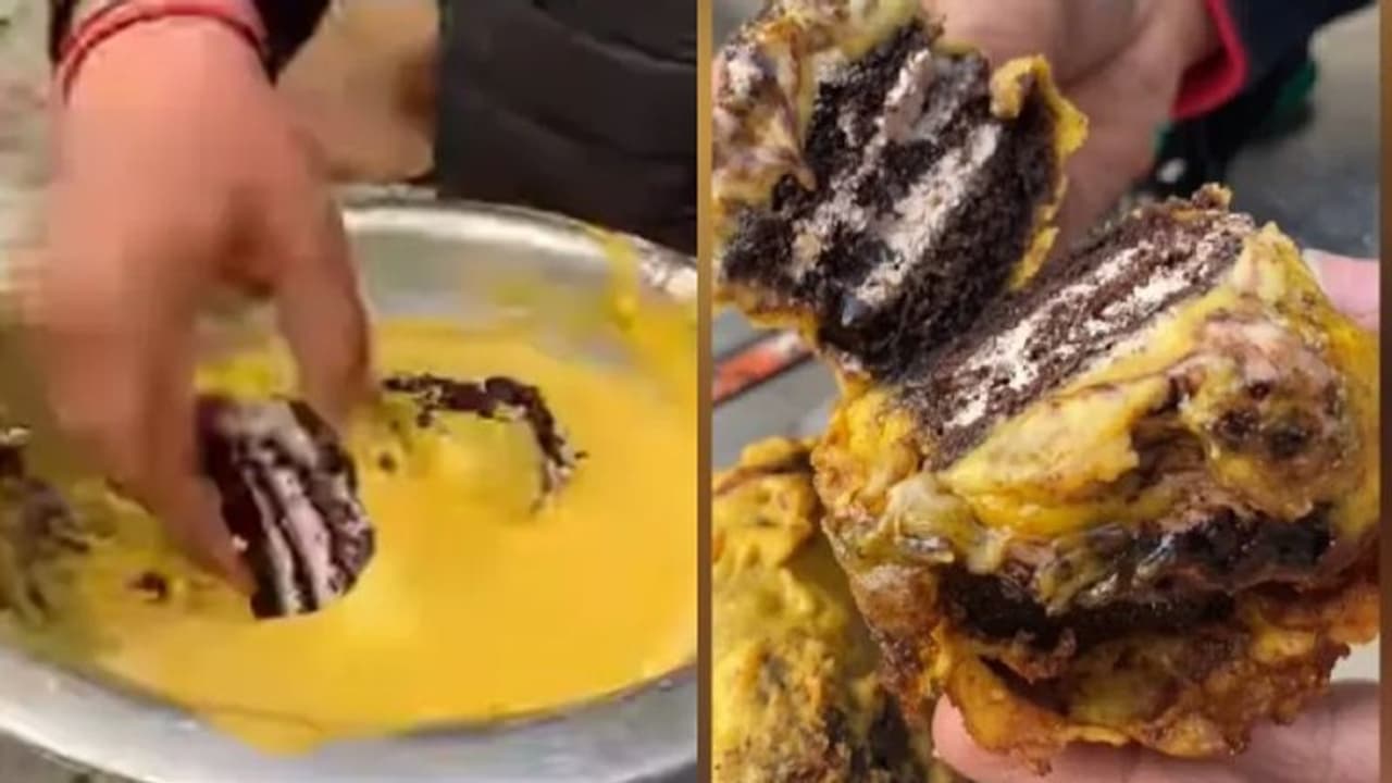 Food Video: തിളച്ച എണ്ണയിൽ മുക്കിയെടുത്ത പേസ്ട്രി പക്കോഡ; വിമര്‍ശനവുമായി സോഷ്യൽ മീഡിയ